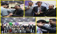 برگزاری مراسم اهدای جام به تیم فوتسال بیمارستان شهید بهشتی
