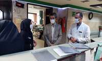 بازدید معاون درمان دانشگاه از مرکز آموزشی و درمانی شهید بهشتی