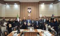 حضور مدیریت و کارکنان زندان مرکزی همدان در بیمارستان شهیدبهشتی
