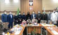 مراسم تکریم و معارفه ی مدیر خدمات پرستاری و مسئول روابط عمومی مرکز