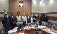 مراسم تقدیر از واحد بهداشت